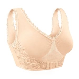 Lovely Lace Front Hook Bra